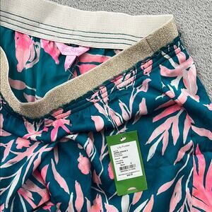 NEW‎ Lilly Pulitzer S Rylan Short Tidal Wave Its Prime Time Gold Waistband